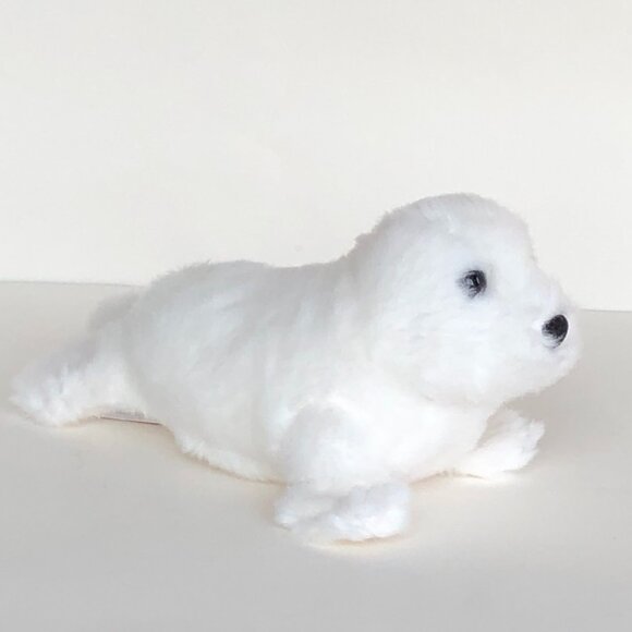 New w/Tag Douglas Plush  White Seal  Sprinkles Stuffed Animal 8.5" - Picture 4 of 10